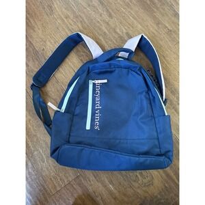 Vineyard Vines with Target Navy Blue Backpack With Front Pocket And Logo